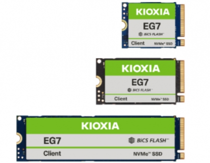 KIOXIA Unveils Value-Oriented QLC-based EG7 Series SSDs for PC OEMs