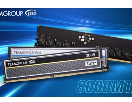 TEAMGROUP Expands ELITE PLUS DDR5 and ELITE DDR5 Lineup with New 8000 MT/s High-Frequency Specifications