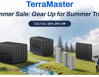 TerraMaster Offers up to 25% Off on Selected NAS & DAS