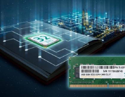 Apacer Launches First 32-Bit DDR4 SODIMM Compatible With ARM-based Systems