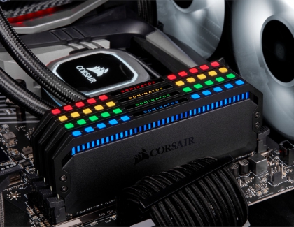 CORSAIR Launches the DOMINATOR PLATINUM RGB DDR4 Memory