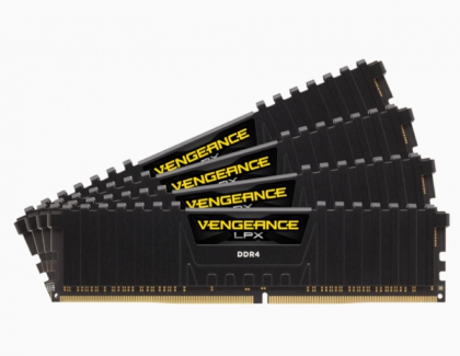 Corsair Launches New 32GB Modules of High-Performance VENGEANCE LPX DDR4 Memory