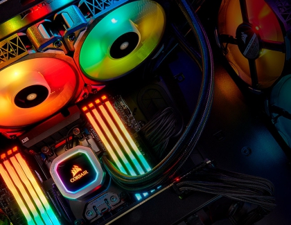 CORSAIR Hydro Series H100i and H115i RGB PLATINUM Liquid CPU Coolers Got the Look, Promise Chilling Performance