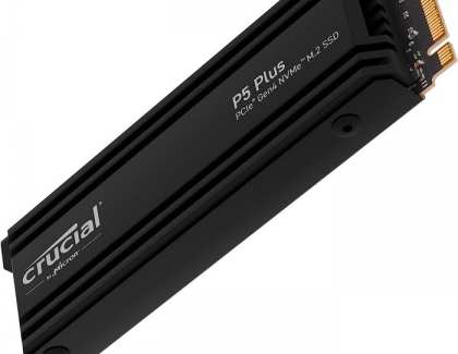 Crucial P5 Plus 2TB NVME SSD With Heatsink