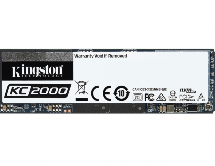 Kingston Releases the New KC2000 NVMe PCIe SSD