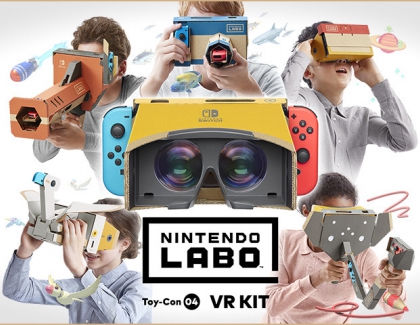 Nintendo Unveils Virtual Reality Cardboard Kit for Switch