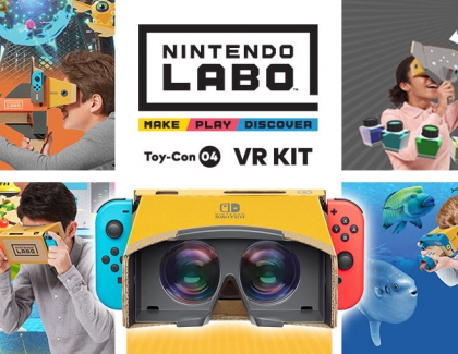 Nintendo Labo VR Kit Available at select Best Buy stores