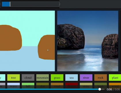 Nvidia Uses Deep Learning to Turn Doodles into Photorealistic Landscapes