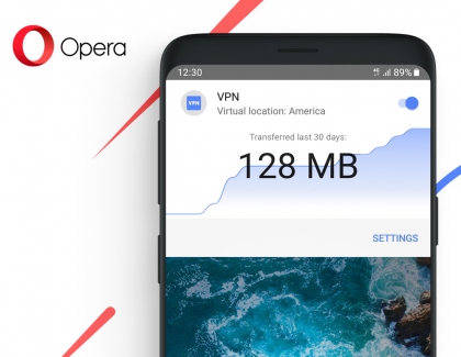 Opera Launches Built-in VPN in its Android Browser