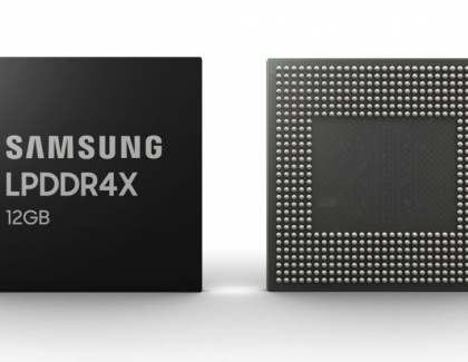 Samsung Launches 12GB LPDDR4X For Foldable Smartphones