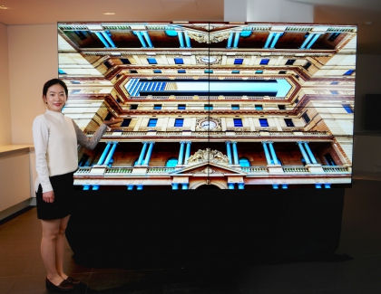 Samsung Display Starts Production of 65-inch UHD Video Wall