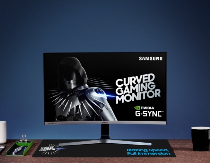 Samsung Introduces 27-inch, 240Hz G-SYNC Compatible Curved Gaming Monitor CRG5