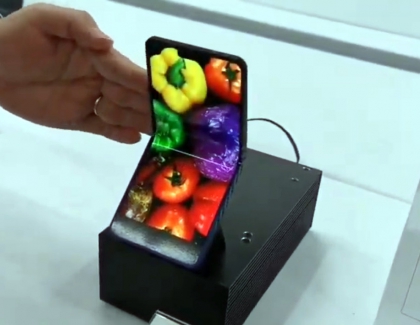 Sharp Showcases Folding OLEDs For Smartphones and Vehicles
