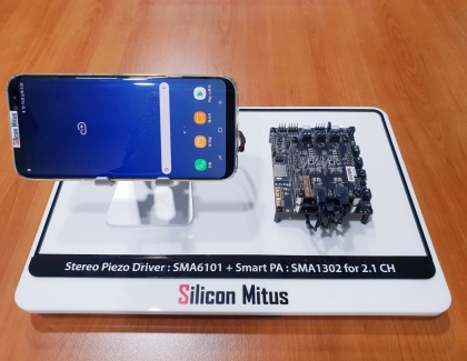 Silicon Mitus to Showcase Piezo Speaker Driver for Display Sound