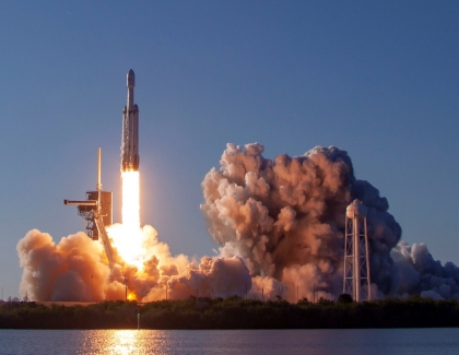 SpaceX Lands All Three Falcon Heavy Rocket Boosters