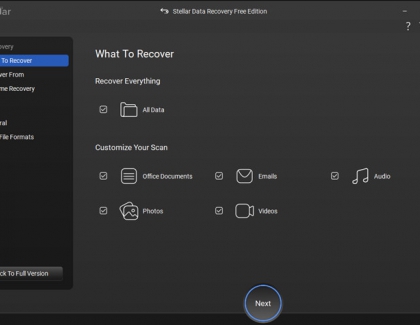 Stellar Data Recovery For Windows