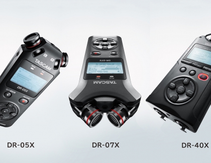 TASCAM Introduces New DR-X Series Digital Audio Recorder and USB Audio Interface