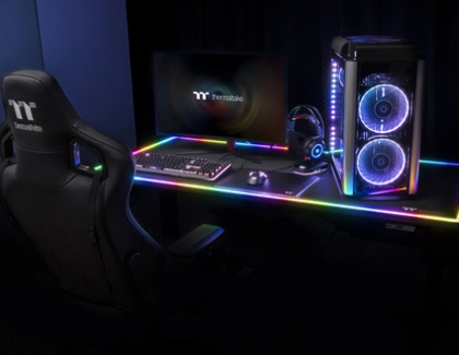 Thermaltake Reveals a $1,200 Motorized Desk for Gamers