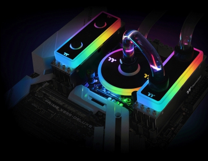 Thermaltake Showcases Latest PC Components Including Water-cooled Memory Modules at CES 2019