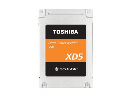 Toshiba Expands NVMe SSD Portfolio For Cloud Data Centers With New XD5 Series 