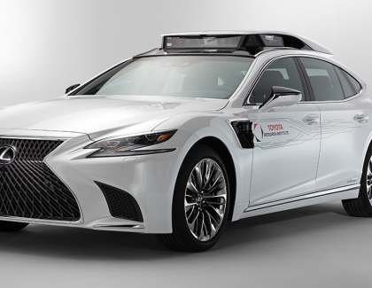 Toyota Rolls-out Upgraded P4 Automated Driving Test Vehicle at CES