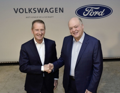 Ford, Volkswagen Extend Alliance to Electric, Self-driving Vehicles