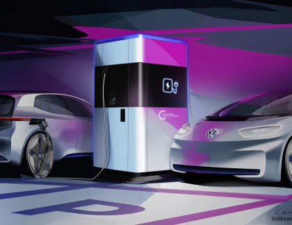 Volkswagen offers First Glimpse of Mobile Charging Station