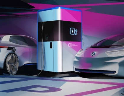 Volkswagen Group Components to Start Series Production of Flexible Fast Charging Station