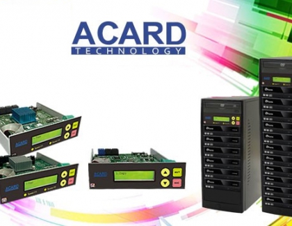 Vinpower Acquired Rights and IP’s Related to ACARD Technology’s Duplication Products