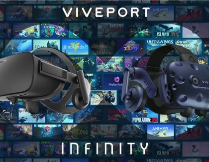 HTC's Unlimited VR Service Infinity Launches April 2nd for $99 per Year
