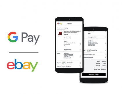 eBay Adds Google Pay on its Marketplace Platform