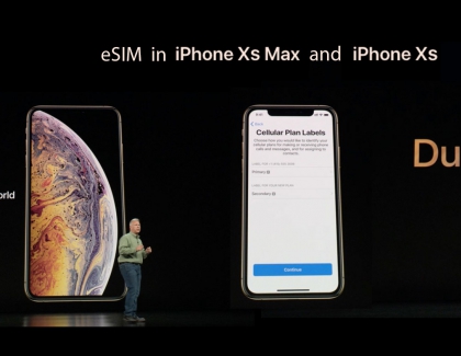AT&T Now Supports eSim  for iPhone XS and XR