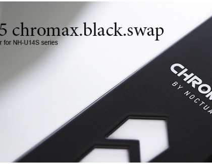 Noctua Presents new Chromax Line fan and Heatsink Accessories