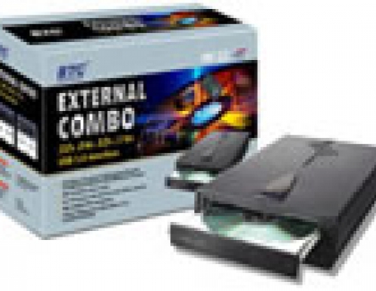 BTC ships external CDRW/DVD-ROM Combo drive