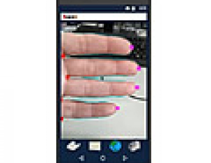 Hitachi Finger Vein Authentication System Uses A Smartphone Camera