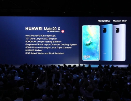 Huawei Introduces Mate 20 Series of Smartphones, Plus the Watch GT
