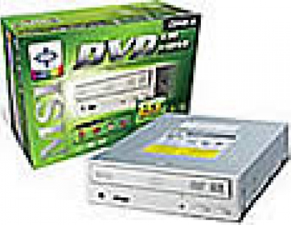 MSI announces 8x dual DVD recorder with HD-BURN support