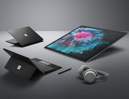 Microsoft Unveils Surface Pro 6, Surface Laptop 2, Surface Studio 2 and Surface Headphones