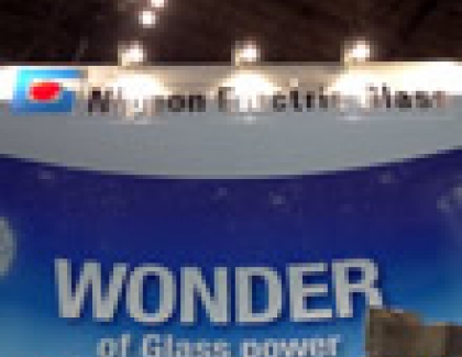 NEC And Nippon Electric Glass Showcase "Invisible Glass" At CEATEC