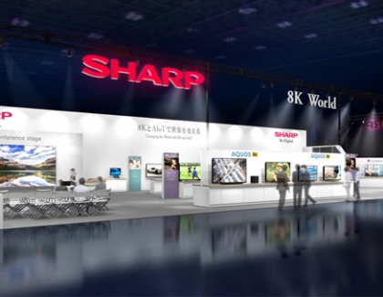 CEATEC 2016: Sharp Showcases 27-inch 8K 120Hz IGZO Monitor, 5.2-inch Full HD Curved Display