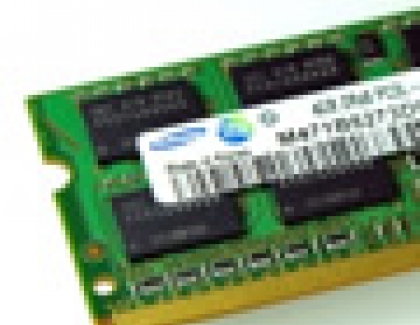 Samsung Mass Producing 40nm-class 8GB DDR3 Module for Laptops
