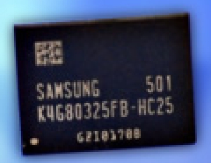 Samsung Starts Mass Production Of  8-Gigabit Graphics DRAM 