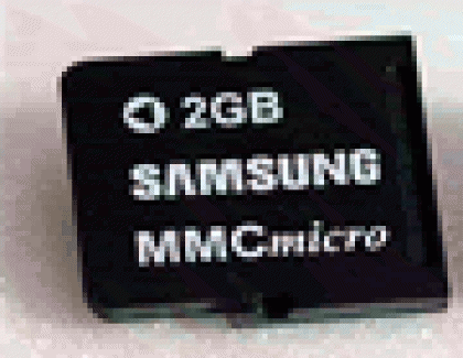 Samsung Develops  2GByte Memory Card for Mobile Phones 