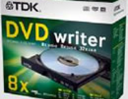 TDK releases 8x dual format DVD burner