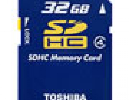 Toshiba to Launch First 32GB Flash Memory Card in January 