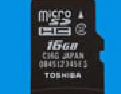 Toshiba to Launch 16GB microSDHC