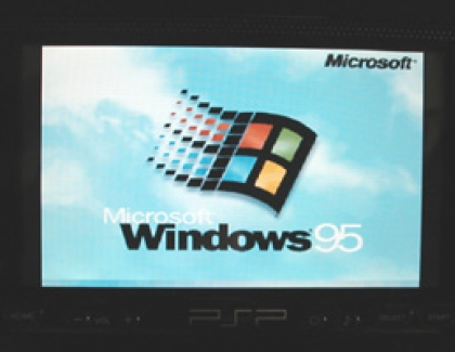 Sony PSP Runs Windows 95
