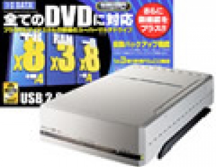 New 8x Multi-drive by I-O data