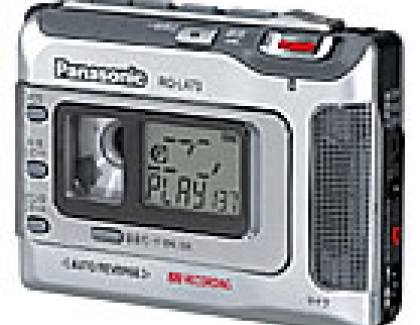 Panasonic releases portable cassete recorder