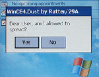 Virus hits WinCE users!